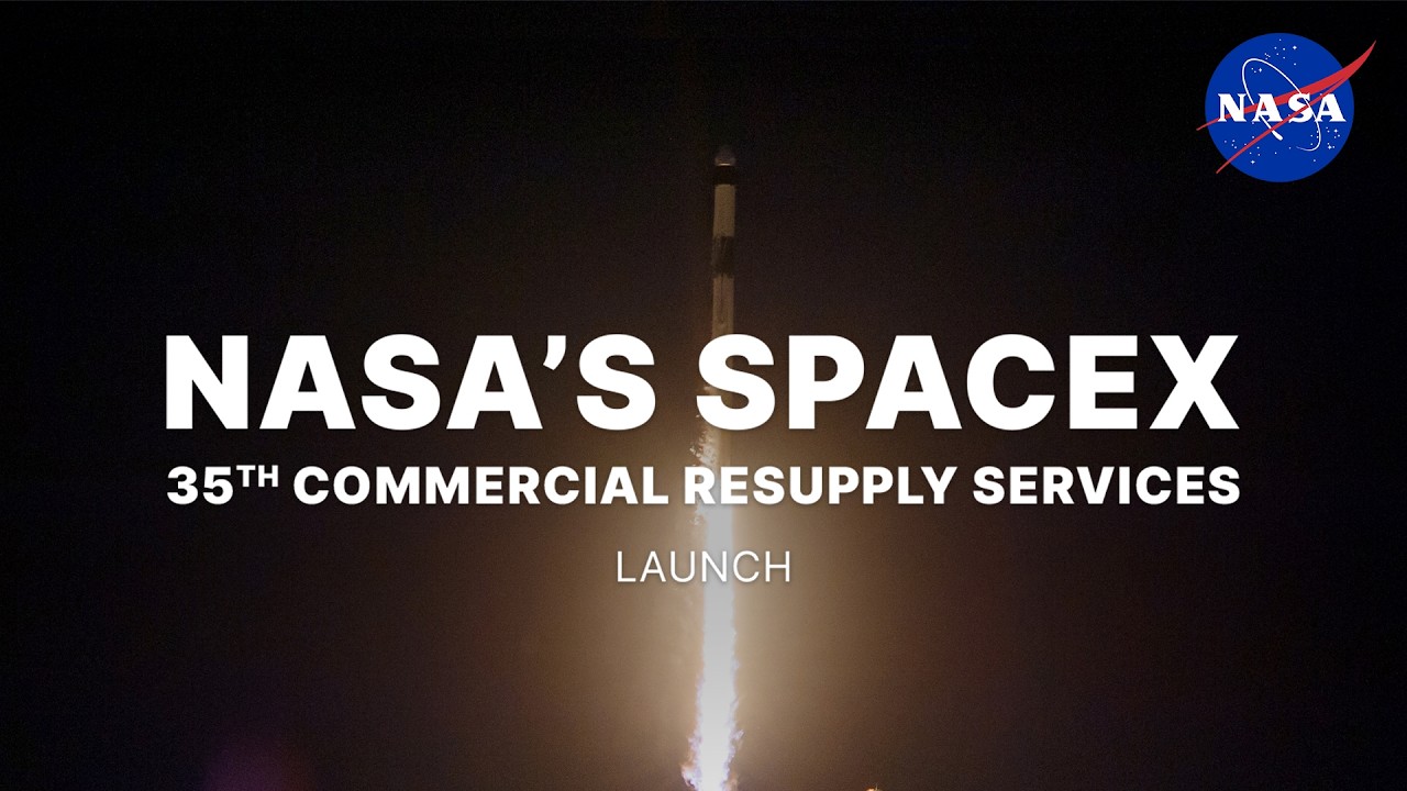 NASA's SpaceX 35th Commercial Resupply Services Launch