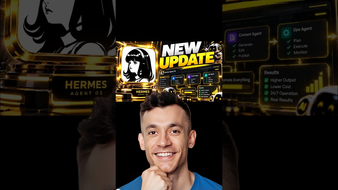 NEW Hermes Agent OS Updates are WILD! 🤯