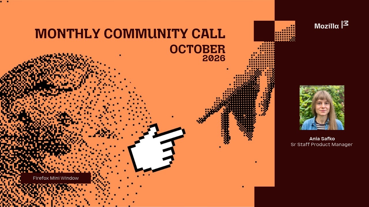 Monthly Community Call - October 2026