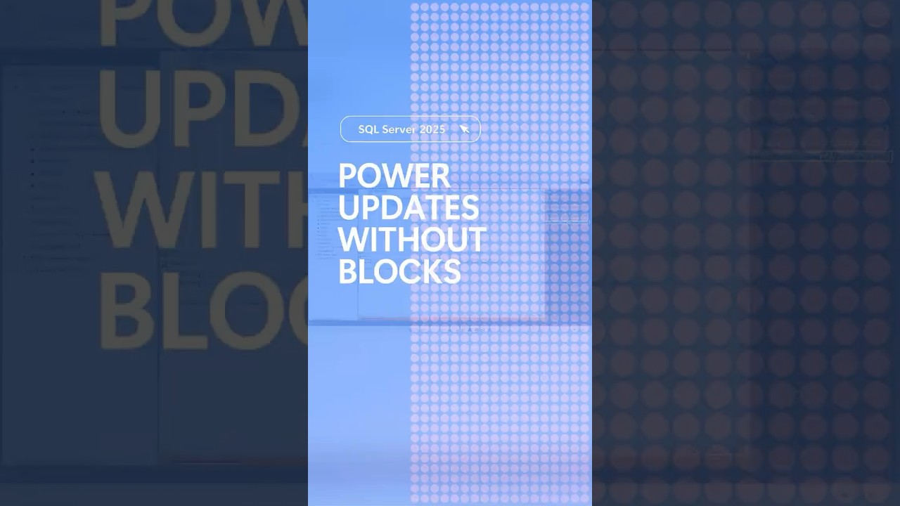 Reduce database locking without code changes. #SQLServer #SQL #AI #MicrosoftFabric