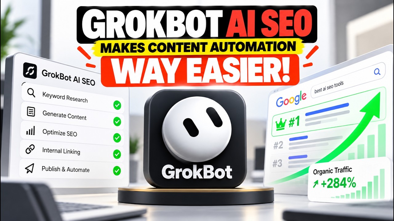 Grokbot AI SEO Just Made Content Automation WAY Easier!
