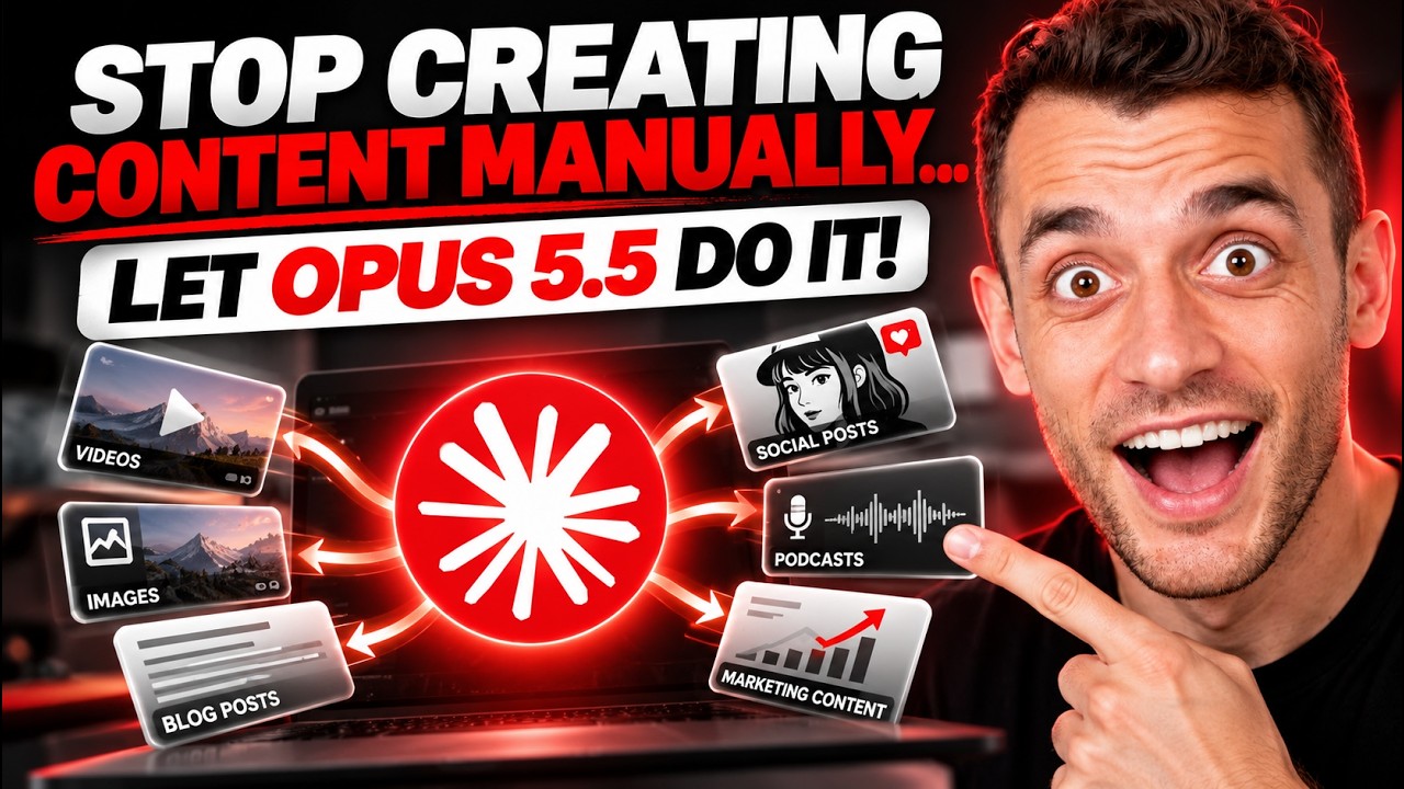 Stop Creating Content Manually... Let Opus 5.5 Do It!