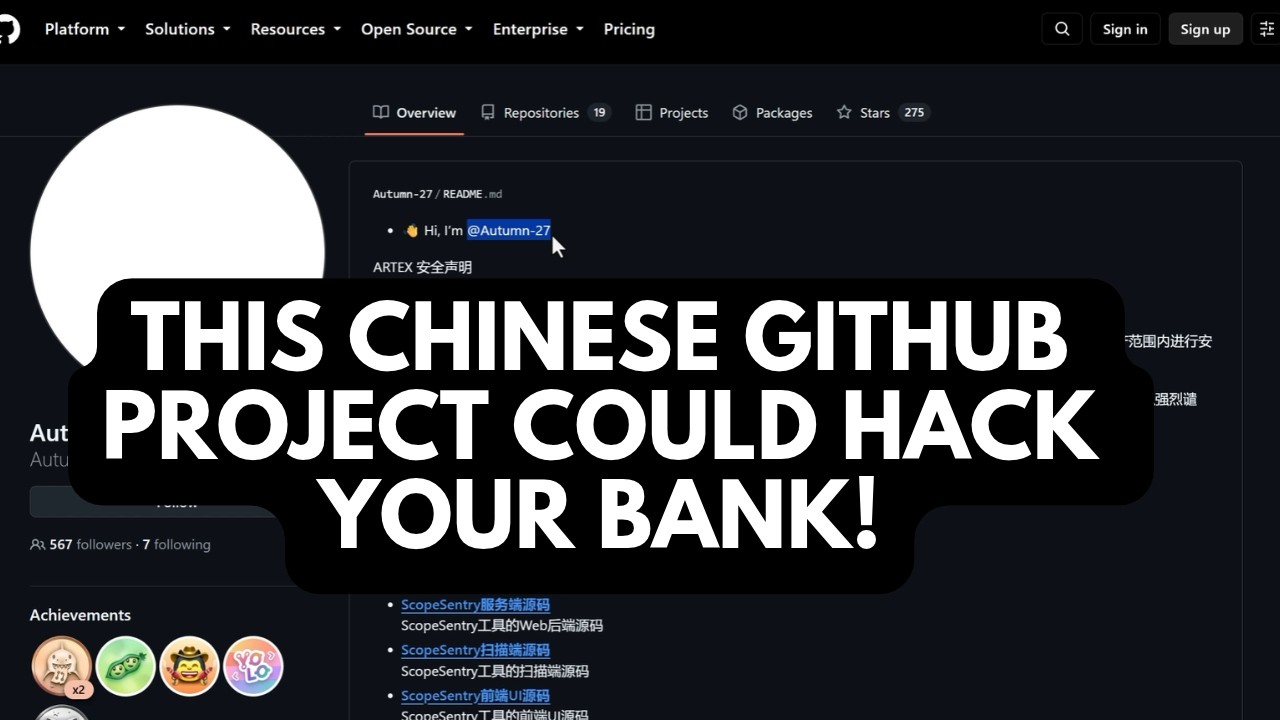 This Chinese AI Github project could hack your bank!