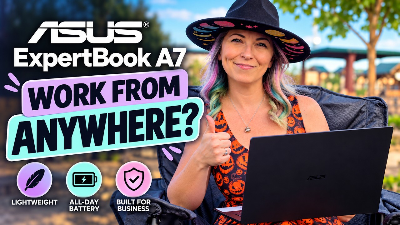 I Took the ASUS ExpertBook A7 Into the Mountains!