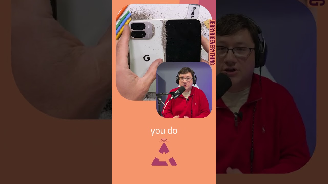 #JerryRigEverything ruins the #Pixel10ProFold and we have thoughts #tech #android #foldables #shorts