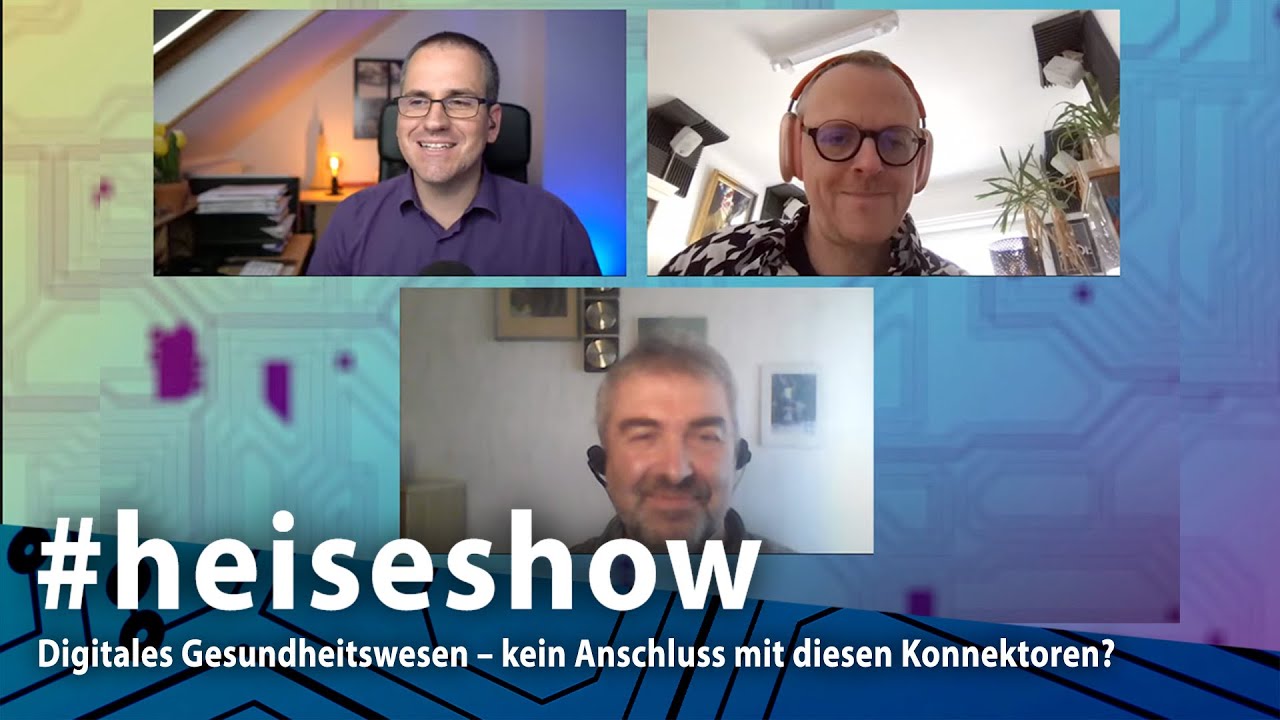 #heiseshow: Digitales Gesundheitswesen – kein Anschluss mit diesen Konnektoren?