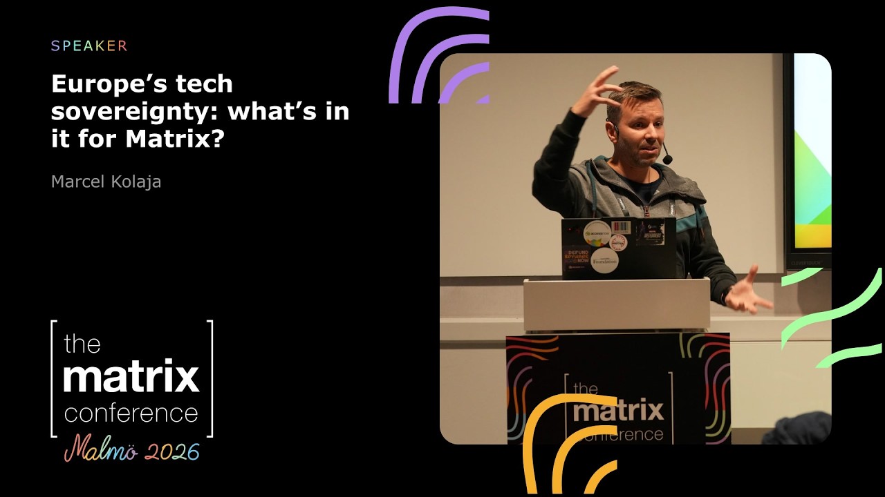Europe’s tech sovereignty: what’s in it for Matrix?