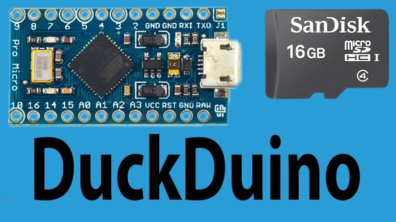 Arduino USB Rubber Ducky | with microSD support