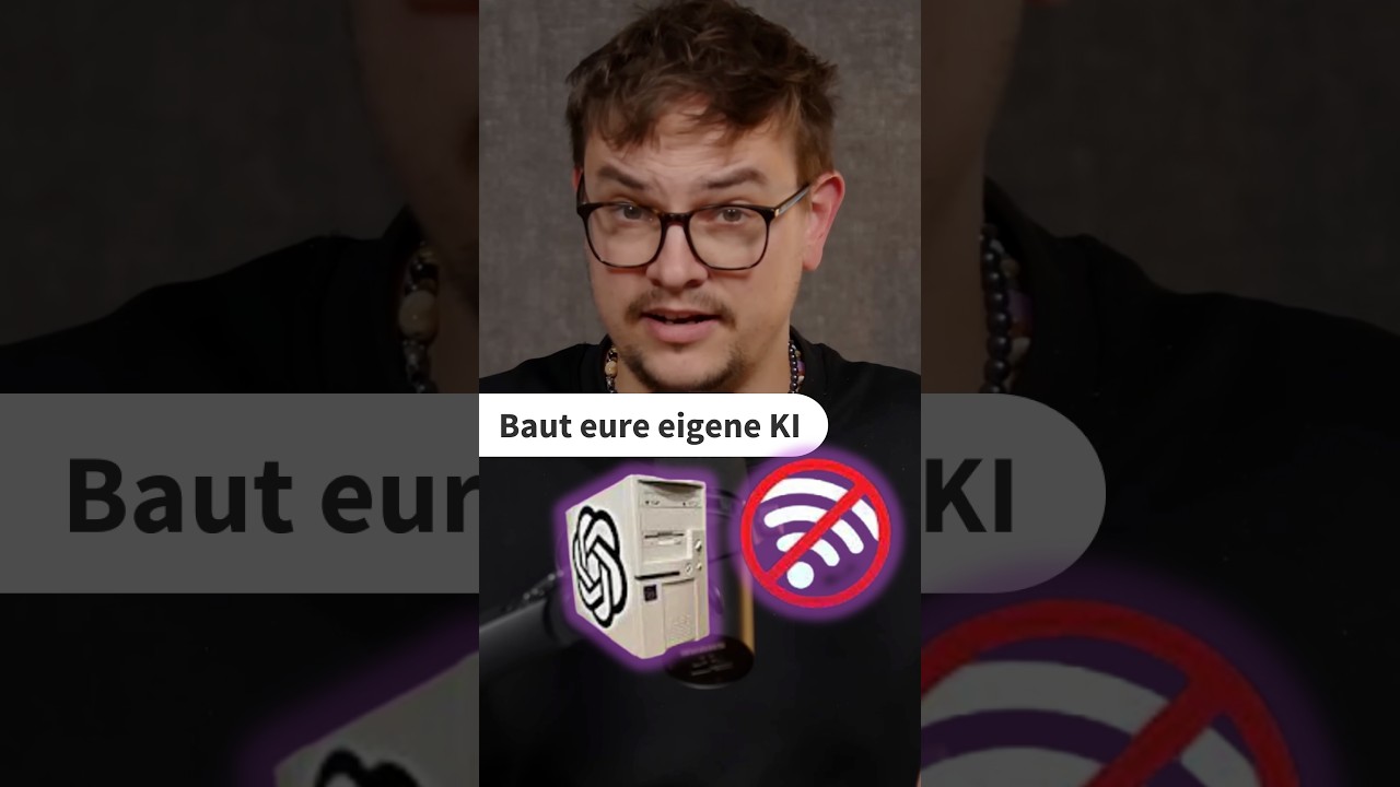 Eure eigene KI kann niemand abschalten!