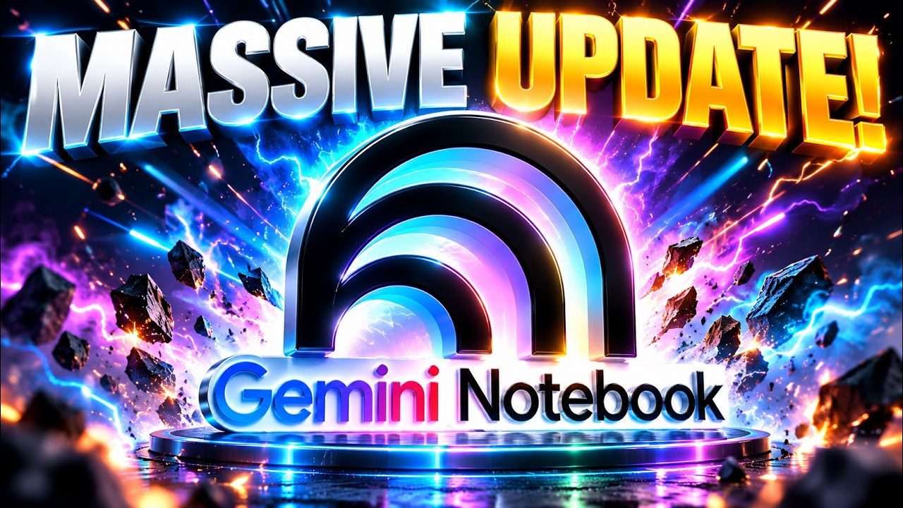 New Gemini Notebook Update is a GAME CHANGER!