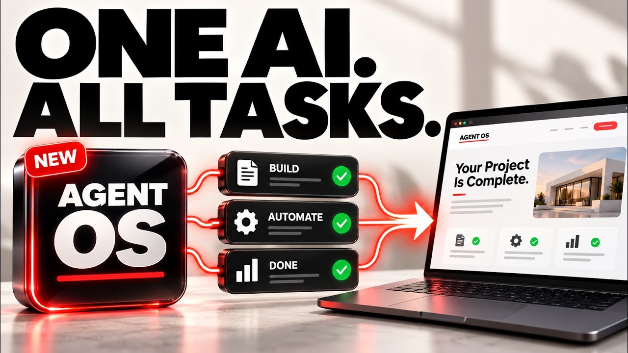 NEW AI AGENT OS CHANGE EVERYTHING! 🤯