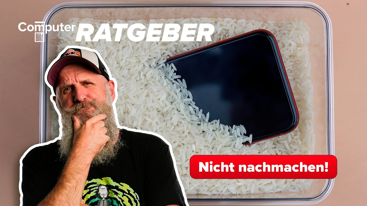 So rettet Ihr ein nasses iPhone!