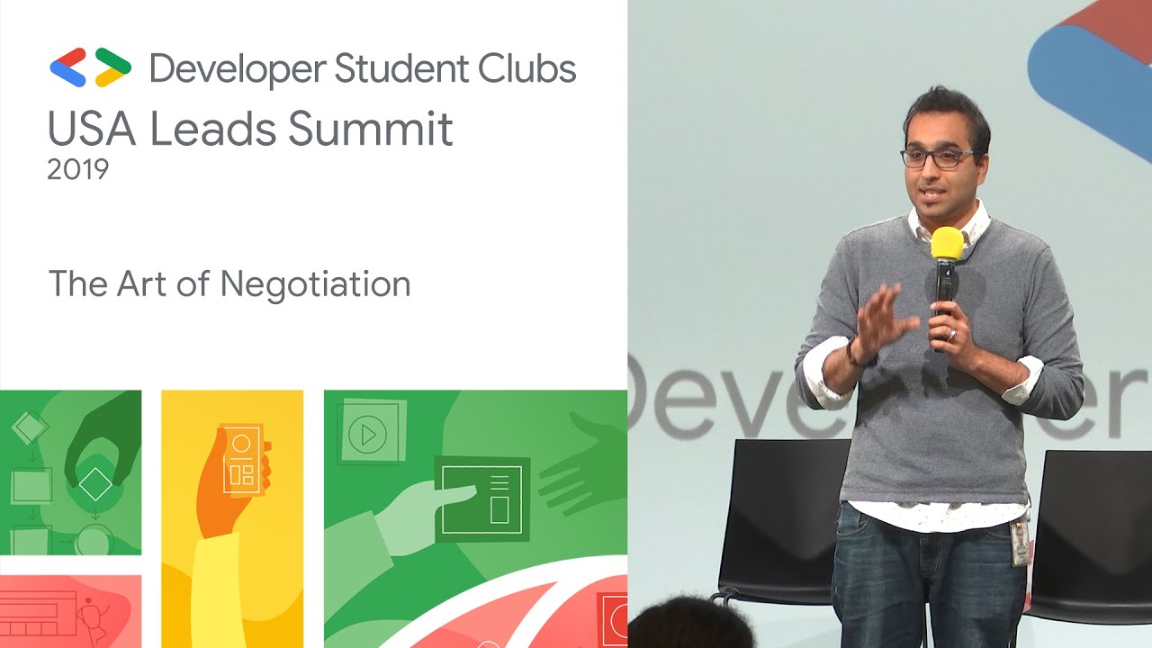 The art of negotiation - Sunnyvale DSC Summit ‘19