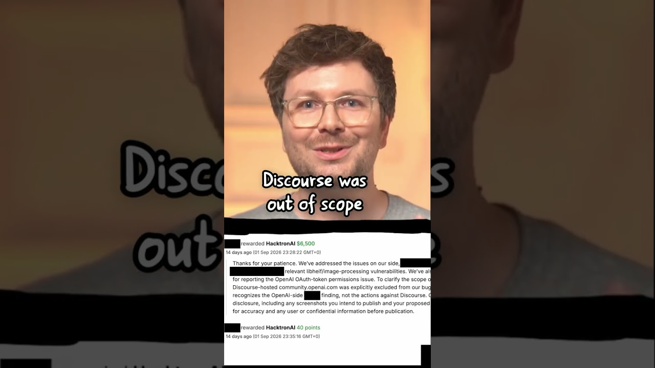 OpenAI paid $6,500 for this bug! #shorts