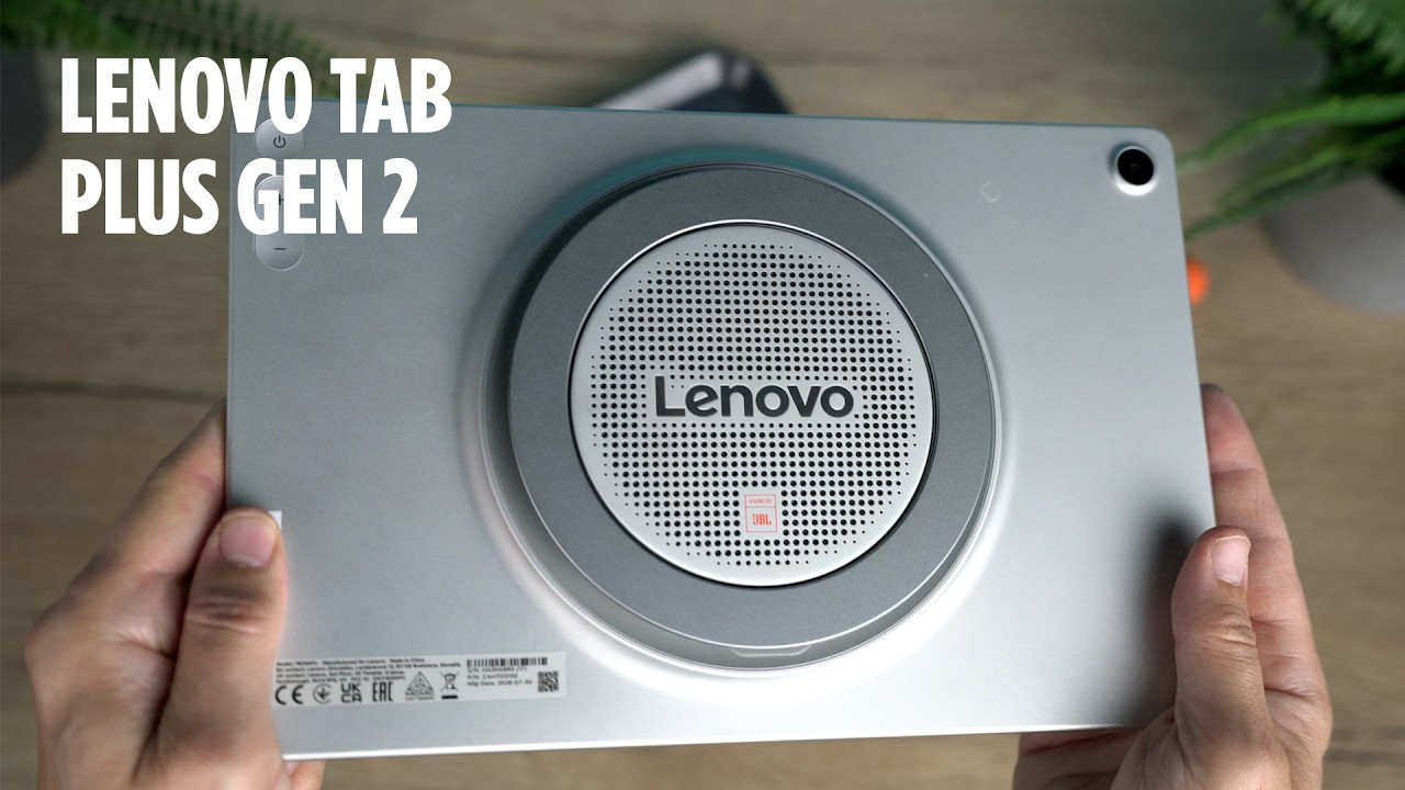 Lenovo Tab Plus Gen 2 im Test: Toller Sound dank eingebauter JBL Box