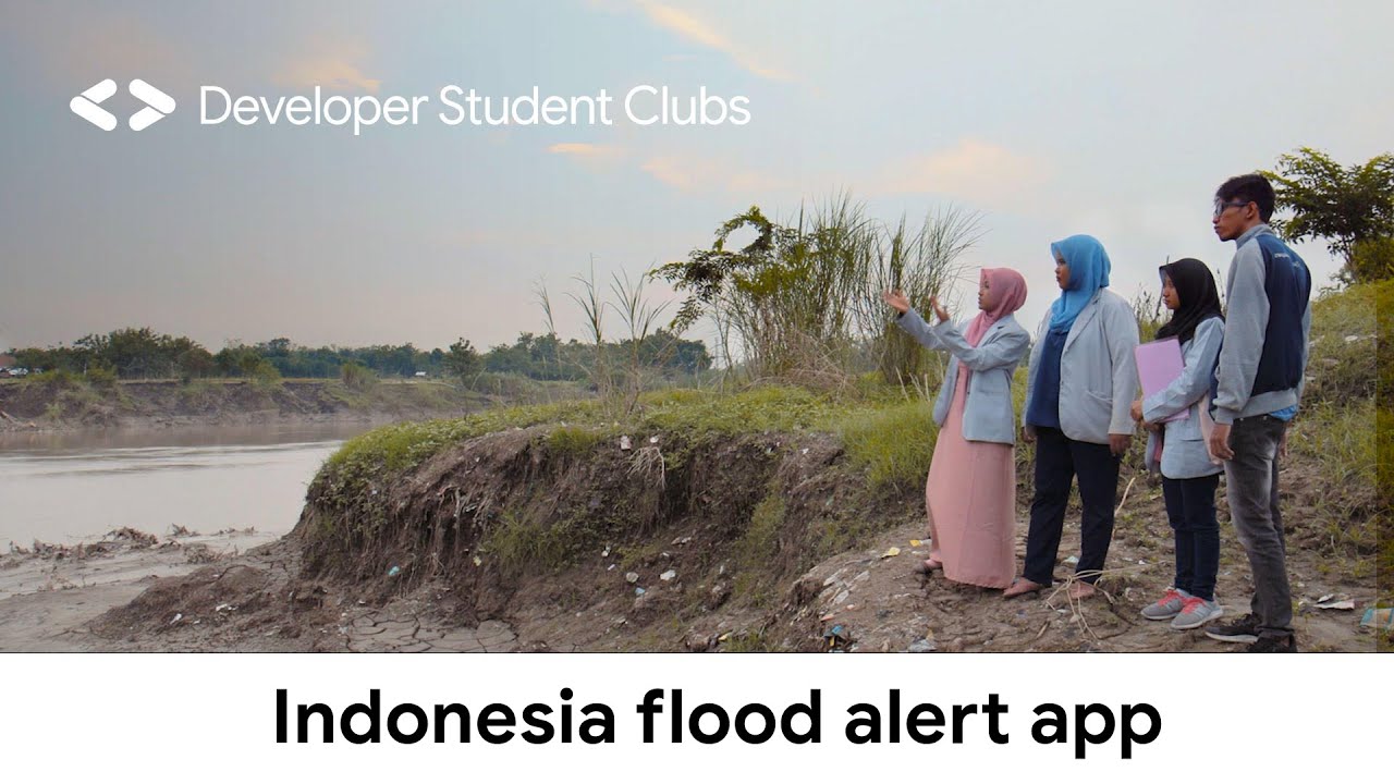 Developer Student Club in Indonesia creates flood prevention app