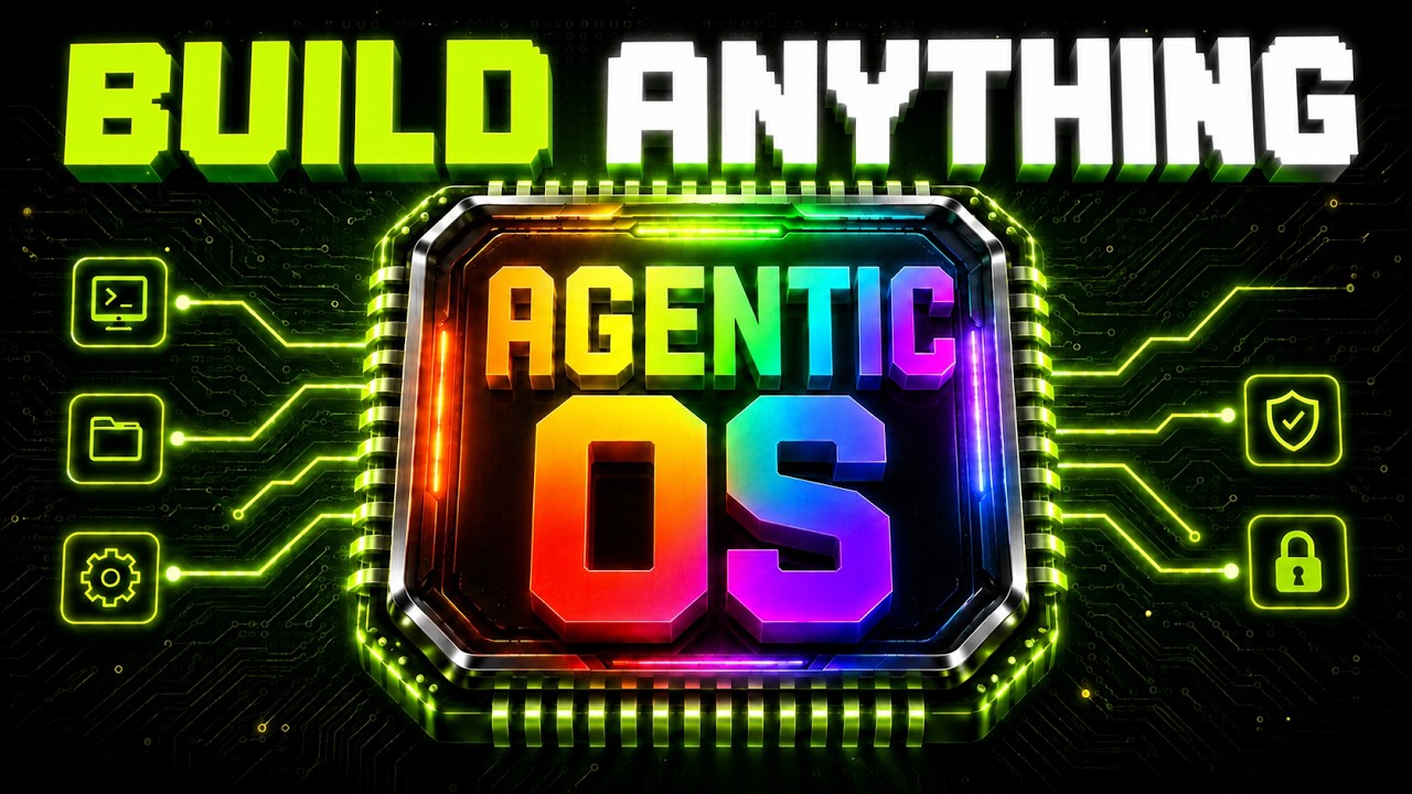 The NEW Agentic Operating System: Build Absolutely Anything! 🤯