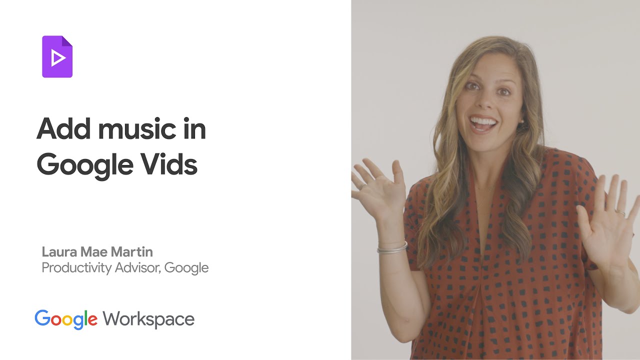 Add music in Google Vids