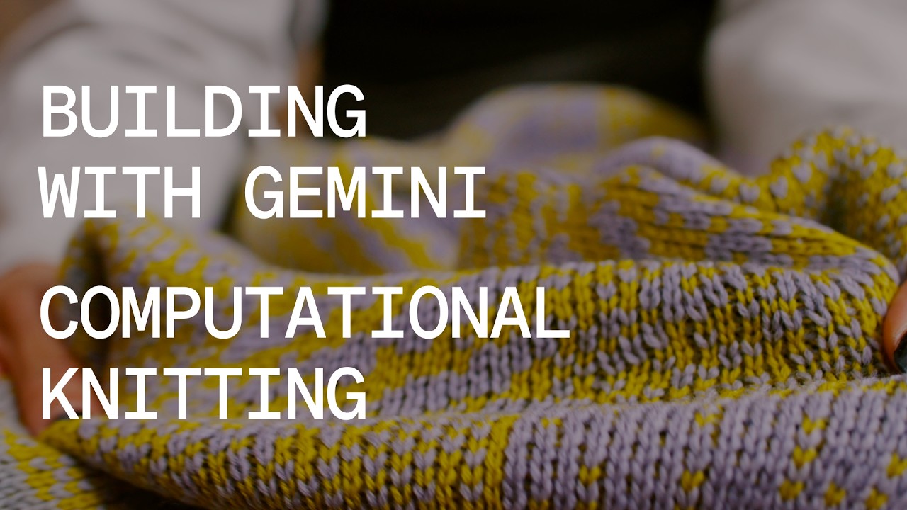 Turning code into fabric with Gemini