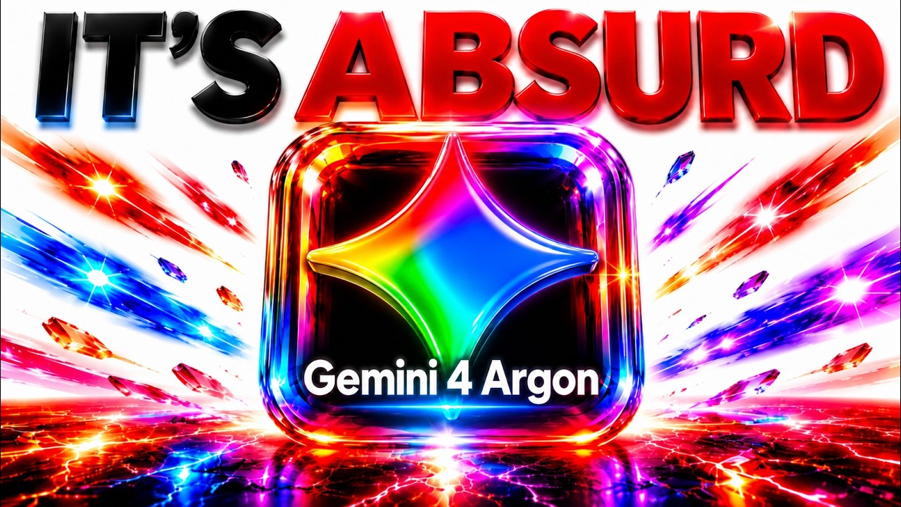 NEW Gemini 4 Argon is Scary Good! 😱