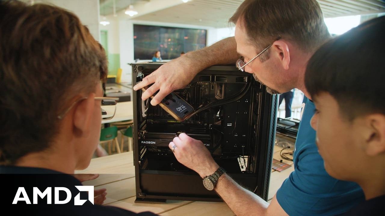 National STEM Day: AMD Inspires Students Through Interactive Computer Builds
