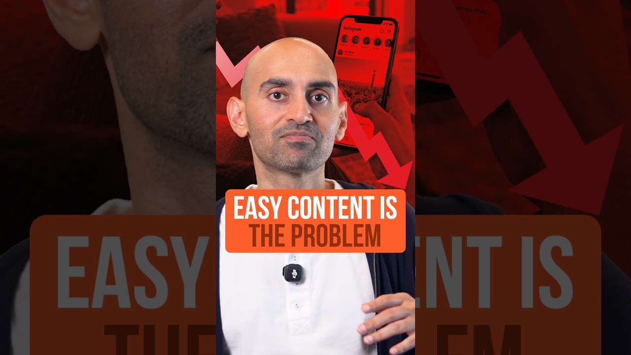 AI Made Content Easy. That's the Problem. #shorts
