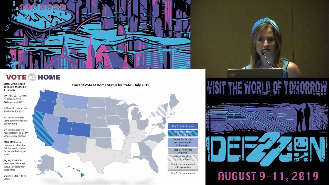 Amber McReynolds - Putting Voters First Expanding Options to Vote - DEF CON 27 Voting Village
