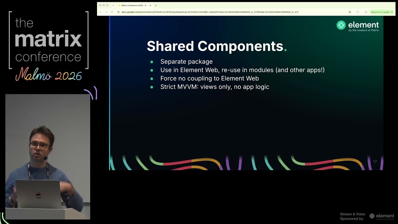 A faster, rustier Element Web